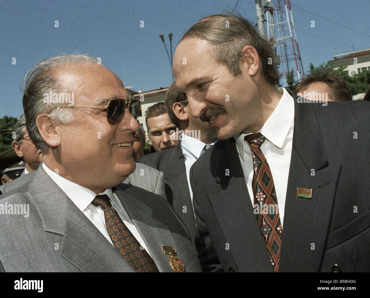Belarus President Alexander Lukashenko During High Resolution Stock Photography And Images Alamy