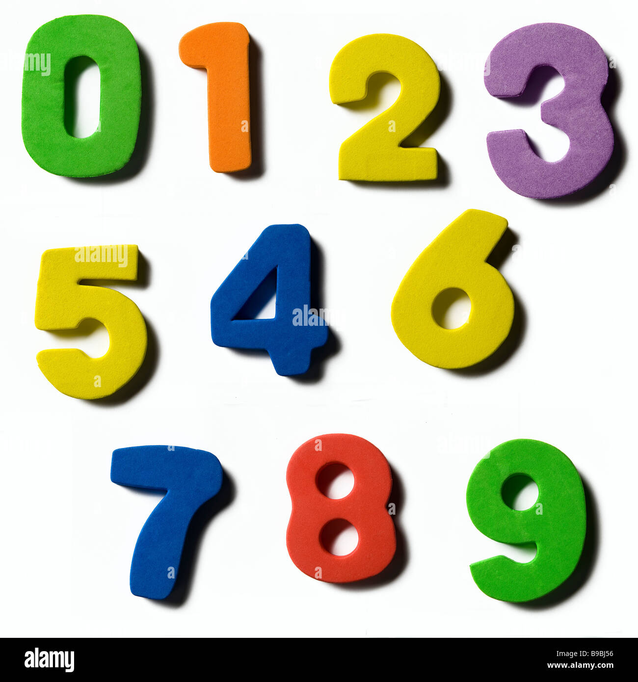 numbers Stock Photo