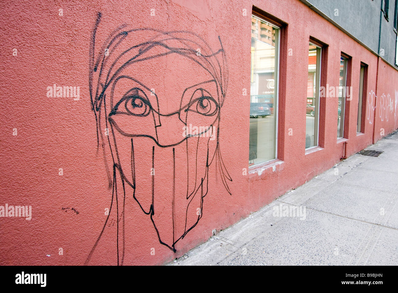 graffiti in downtown Toronto Stock Photo
