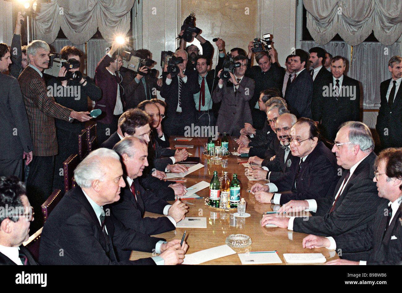 MIkhail Gorbachev the Communist Party Central Committee Leader and