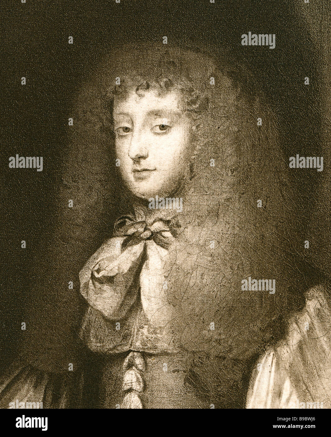 Frances Teresa Stewart Duchess of Richmond 1648 1702 Stock Photo