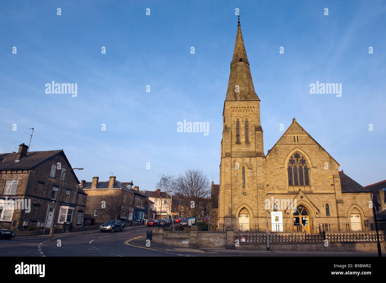 Victorian Methodist Church on Stafford Road, Norfolk Park, Sheffield