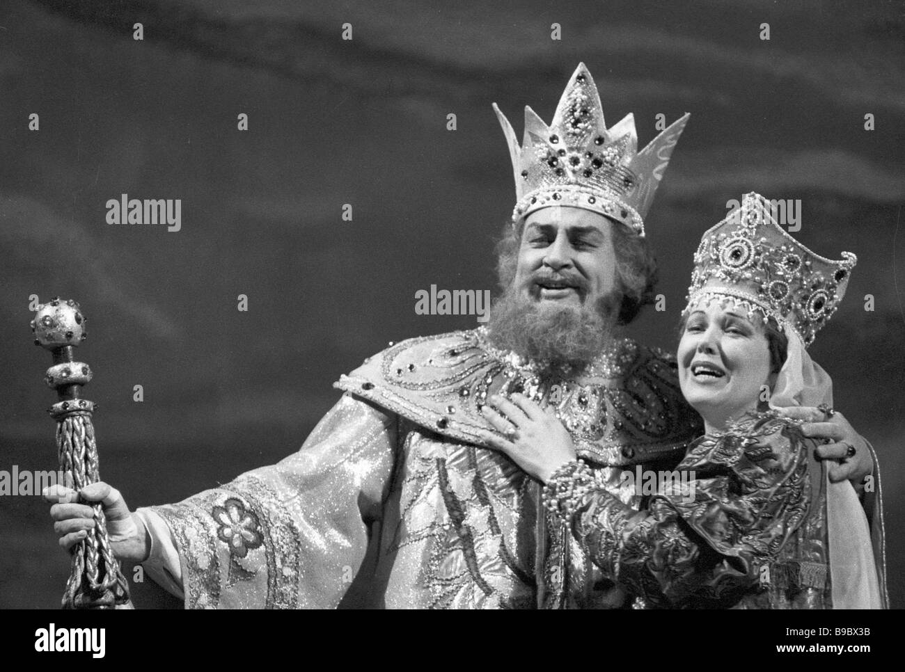 A scene from Nikolai Rimsky Korsakov s opera The Tale of Tsar Saltan