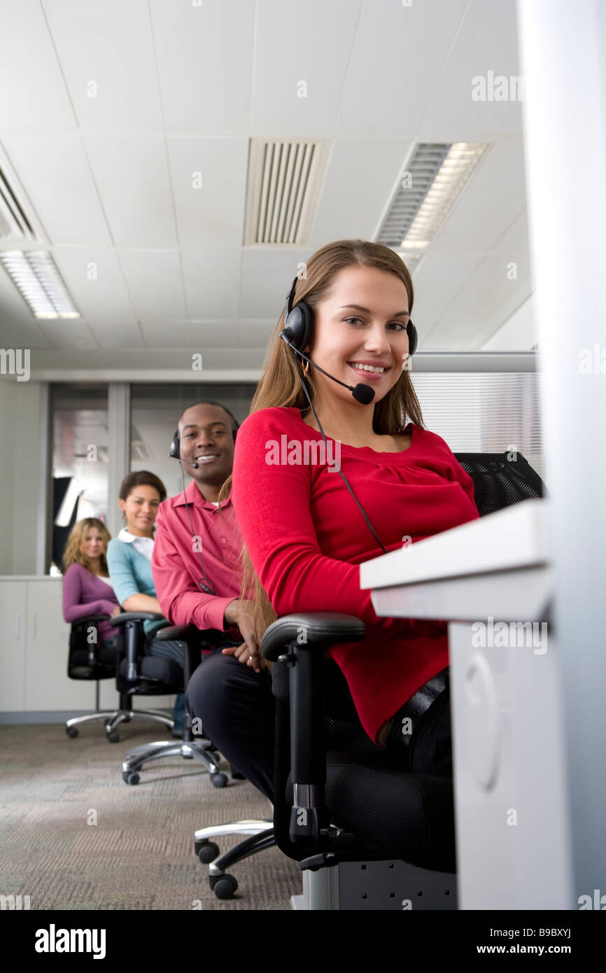 Office workers cubicles hires stock photography and images Alamy