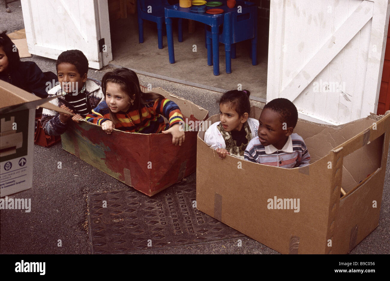 Together group child development multi ethnic mix multi ethnic handmade