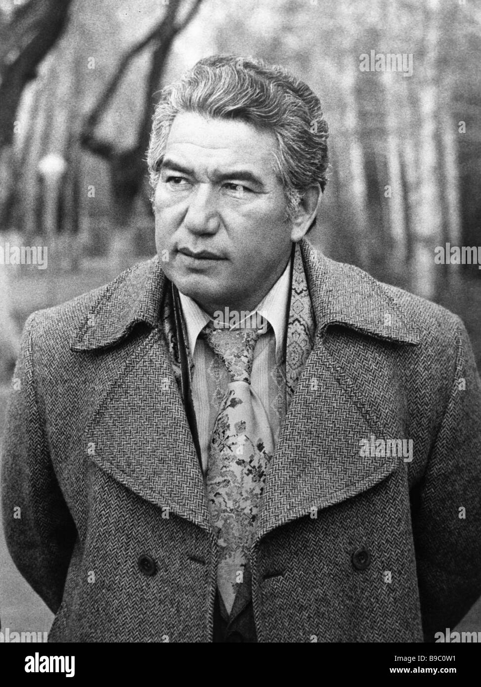 Chinghiz Aitmatov Lenin Prize winner and Kyrgyz writer Stock Photo - Alamy