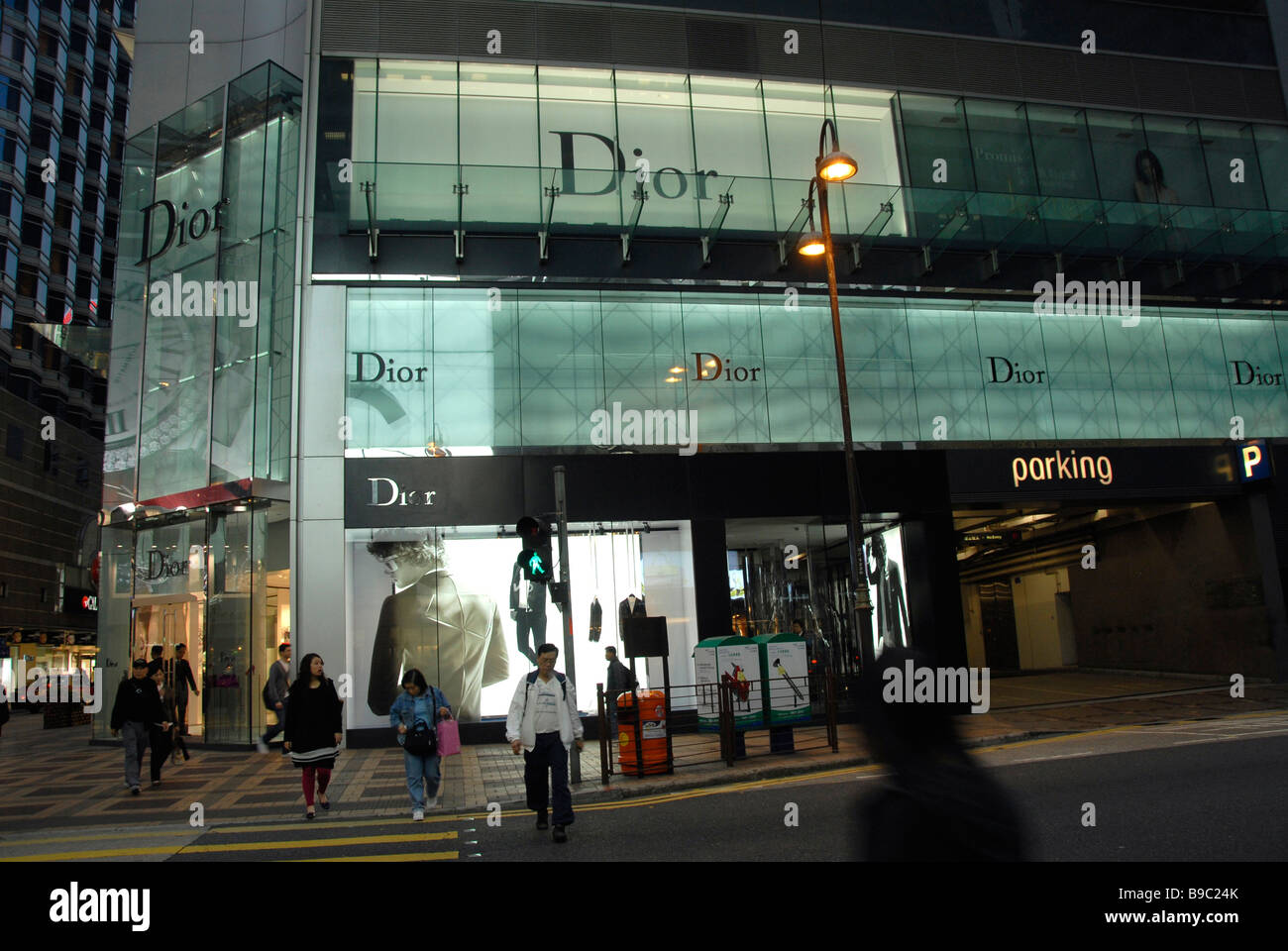 Dior shop, Canton road, Kowloon, Hong Kong Stock Photo Alamy