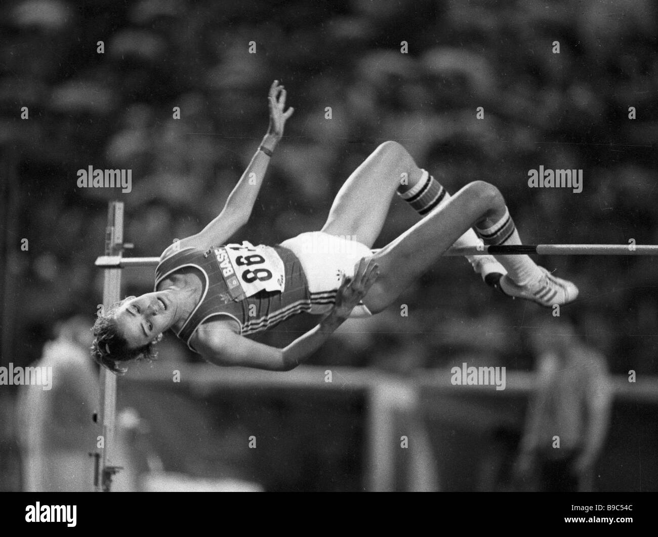 Bronze medal winner of the European championship in high jump Olga