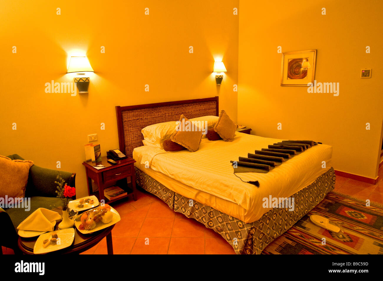 Porto Marina Resort and Spa hotel room interior building Egypt North ...