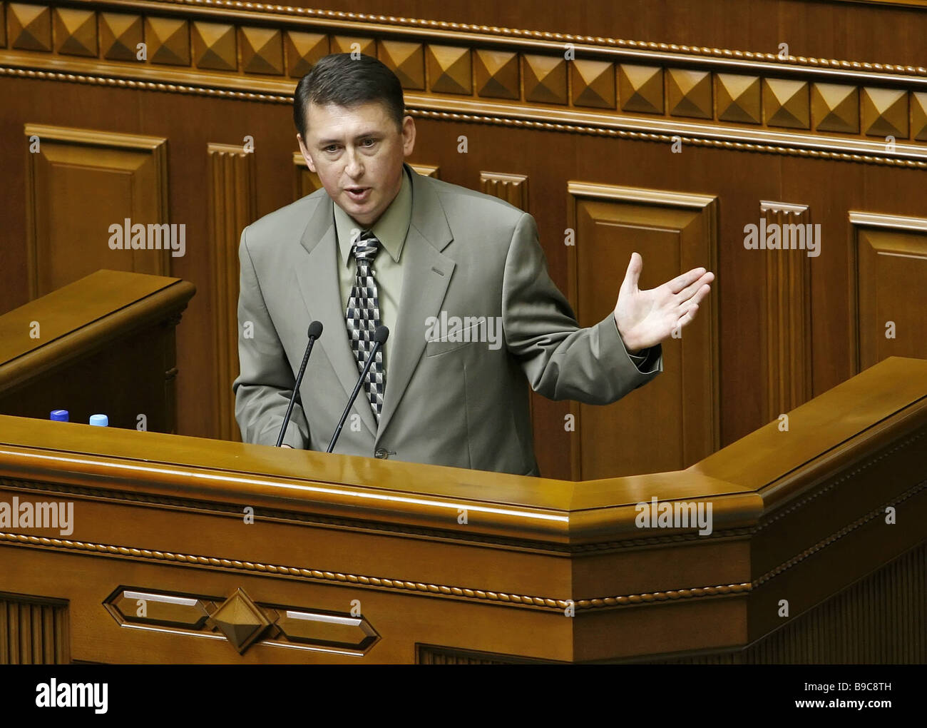 Mukola Melnichenko a former officer of the Ukrainian State Security