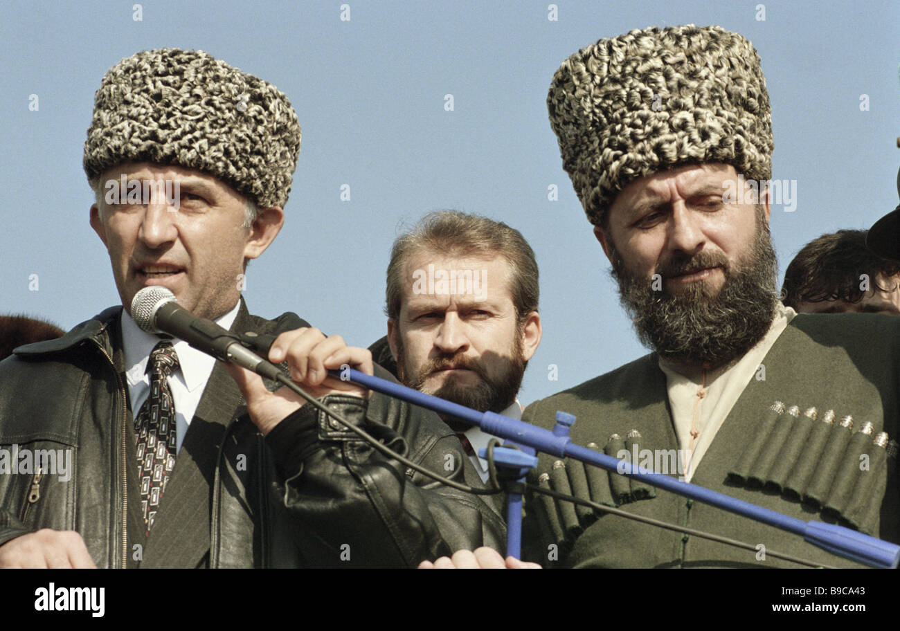 The rally dedicated to the 5th anniversary of Dzhokhar Dudayev s ...