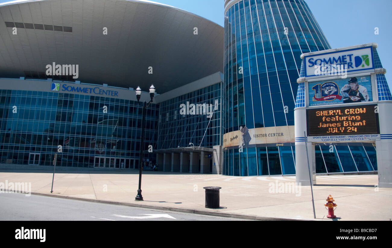 Sommet Center arena Nashville Tennessee USA Stock Photo