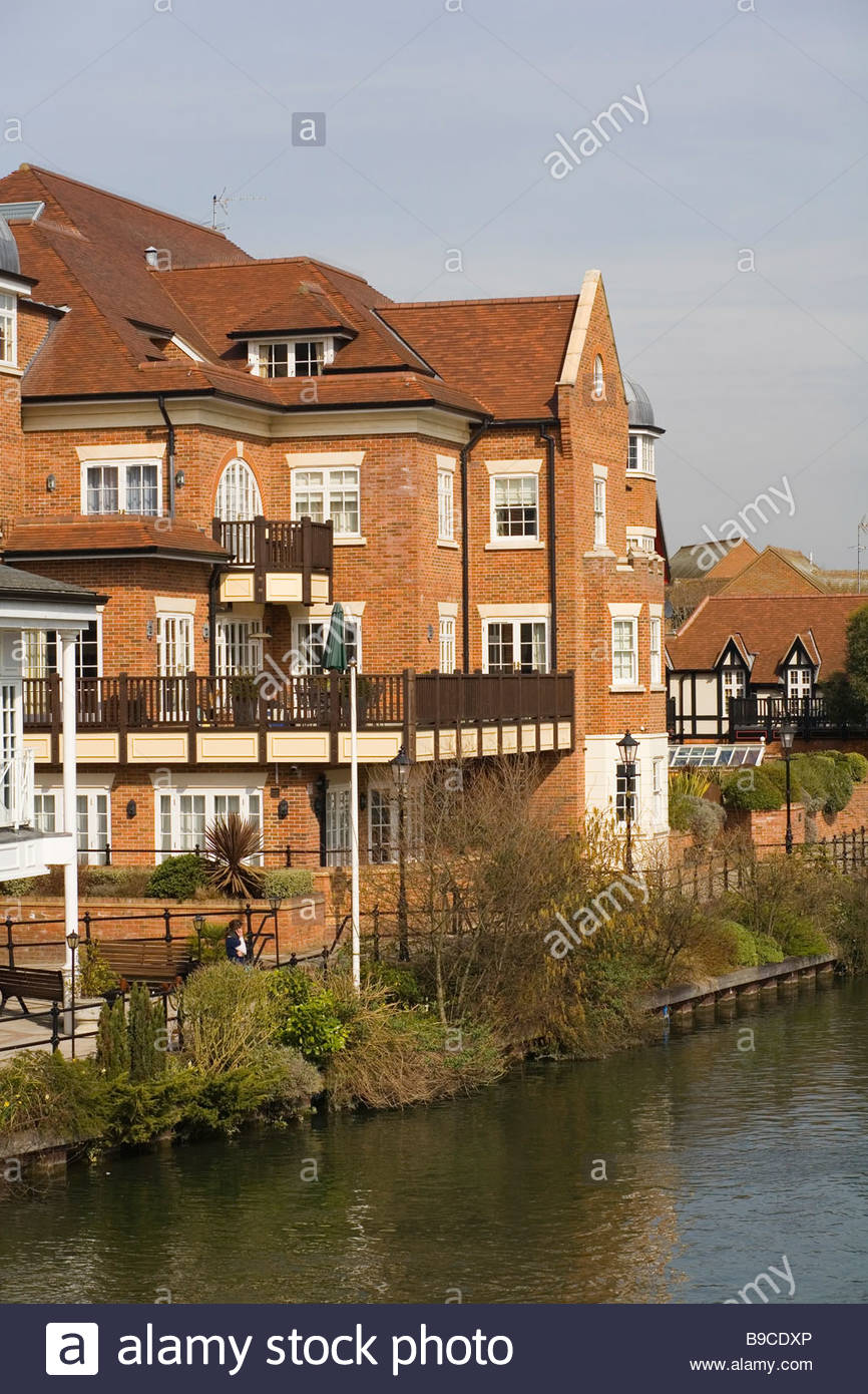 Eton Riverside Apartment Flats High Resolution Stock Photography and