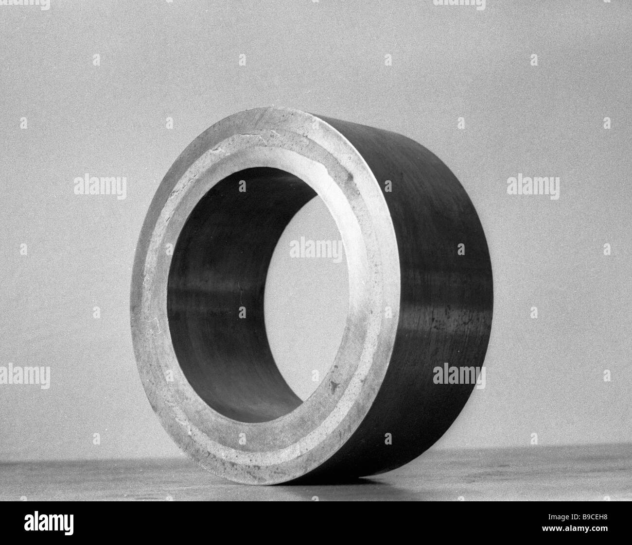 A bearing race from steel ceramics and bronze at the Lavrentyev