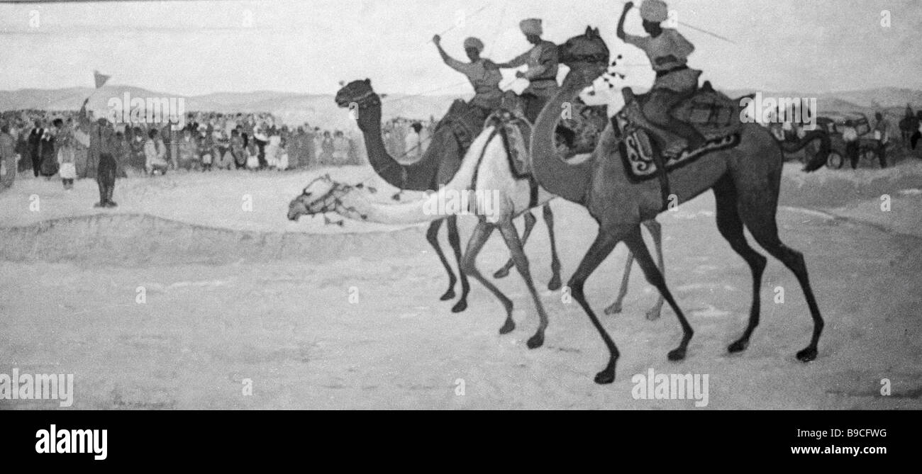 Painting Of Camel High Resolution Stock Photography And Images Alamy
