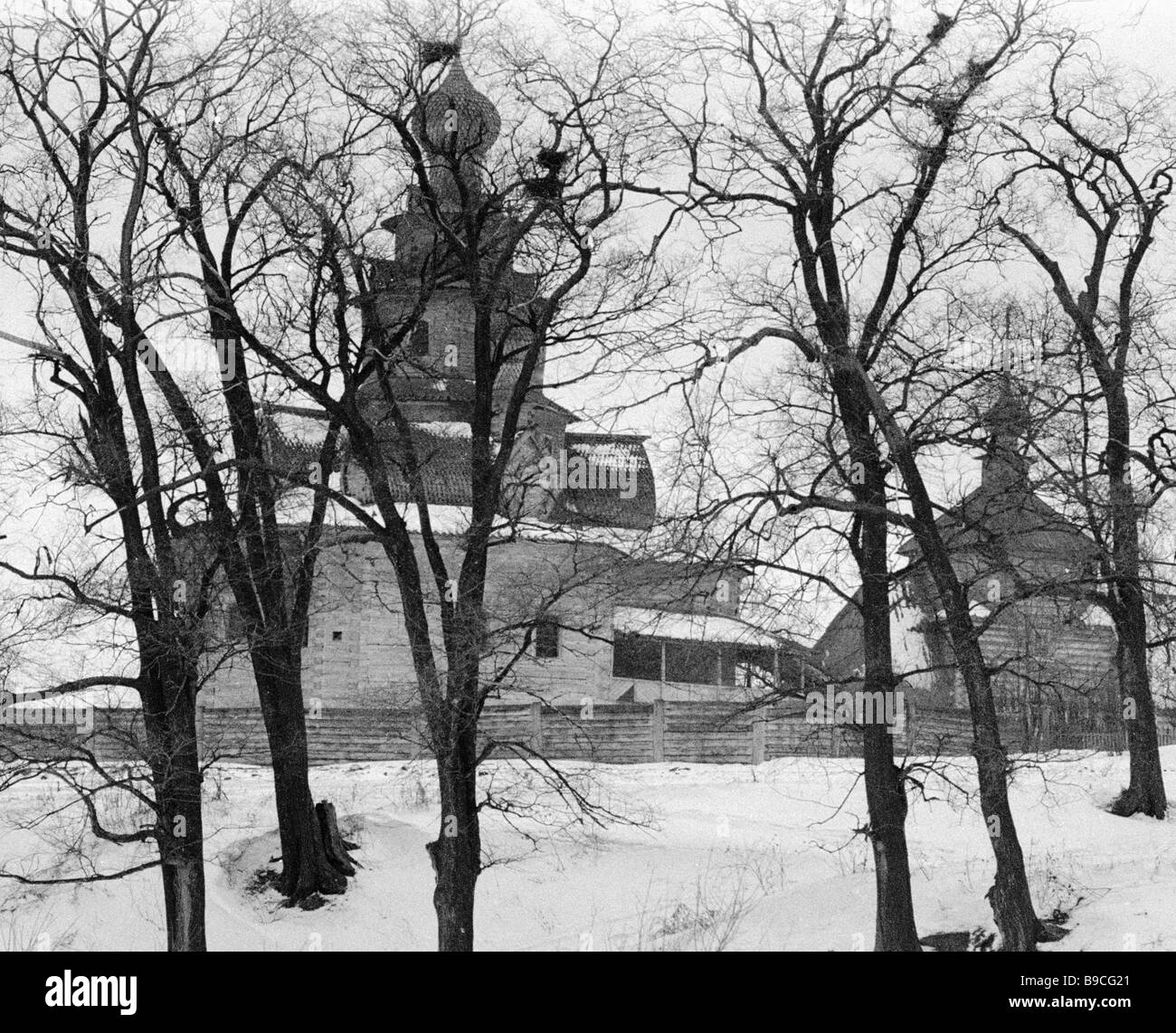 The Transfiguration Church from the Kozlyatyevo village in the Suzdal