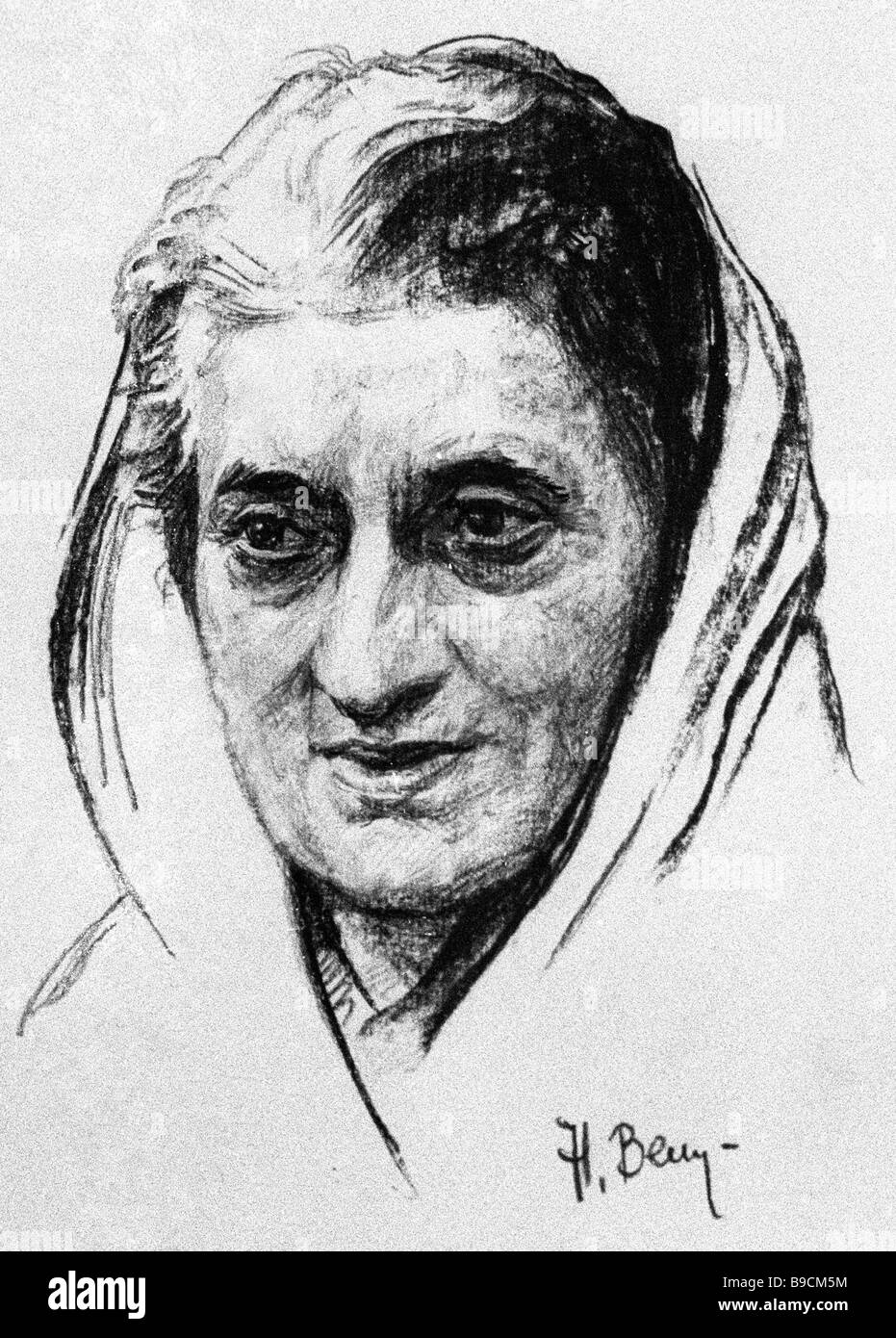 GodsLeadersImagesDrawings Indira Gandhi