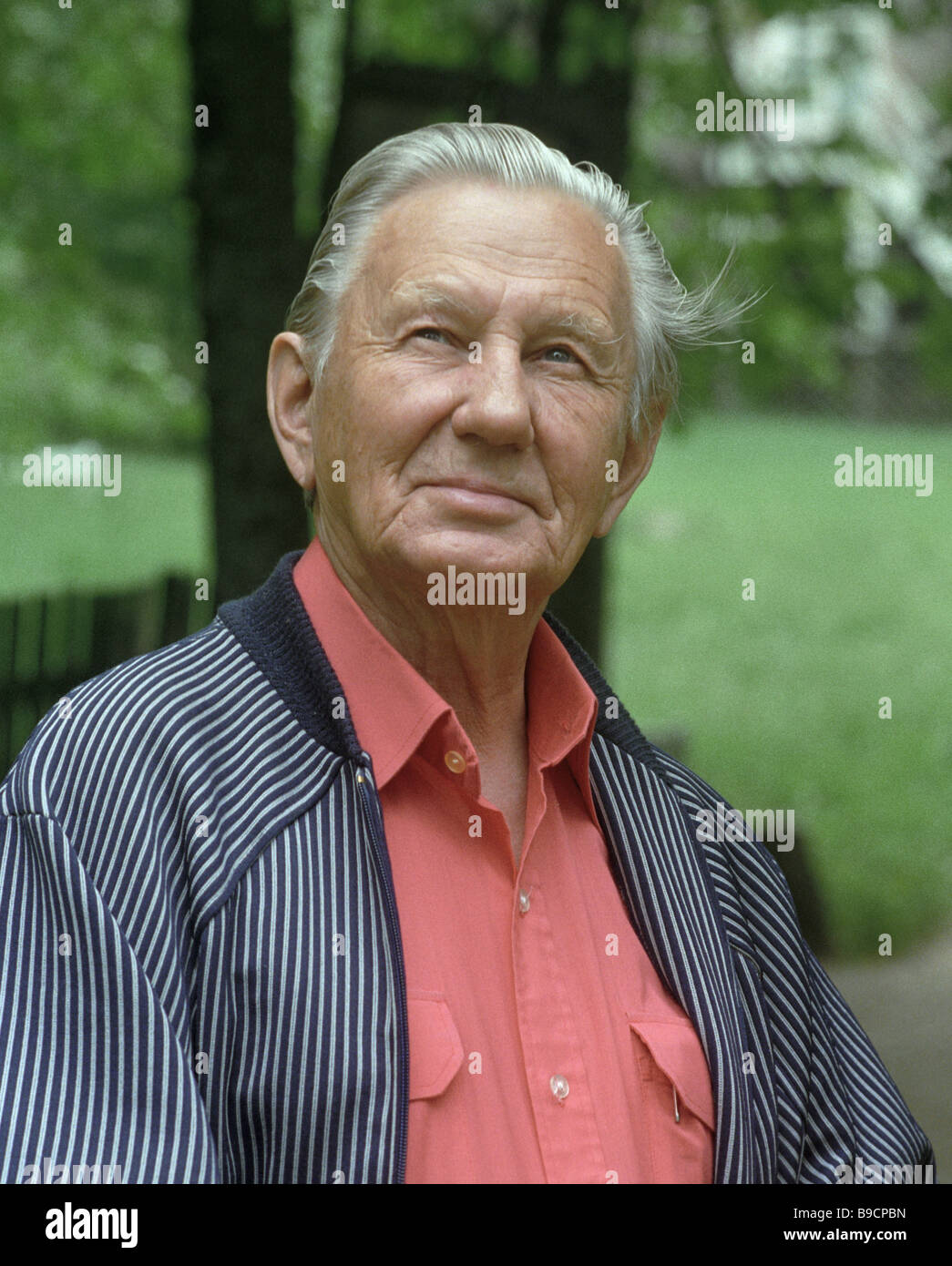 Russian poet Hero of Socialist Labor Mikhail Dudin Stock Photo - Alamy