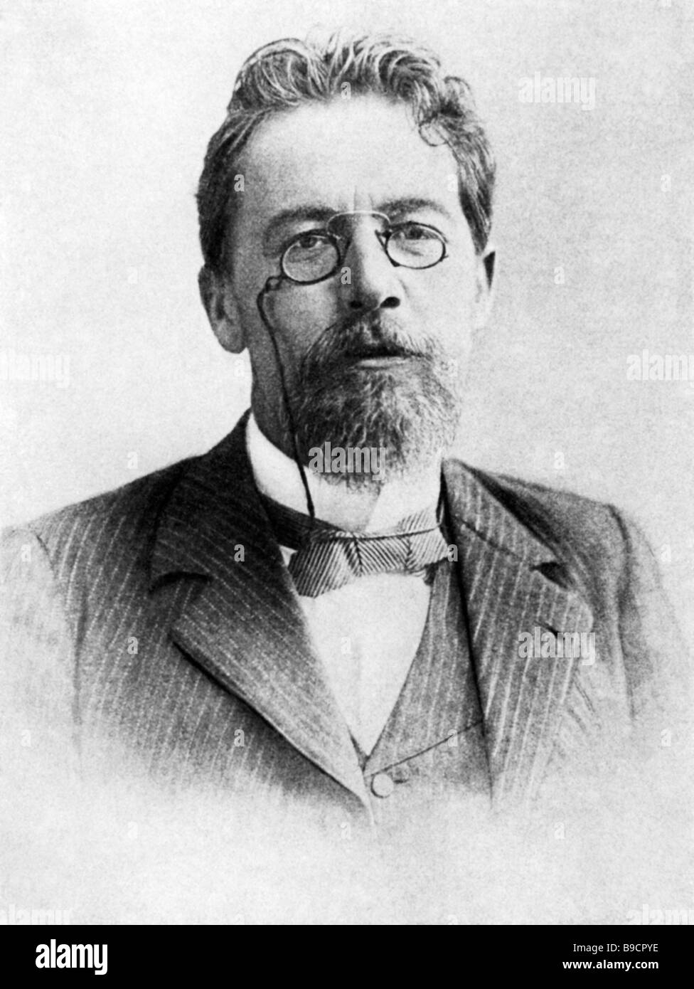Russian writer Anton Chekhov b 1860 d 1904 Stock Photo - Alamy