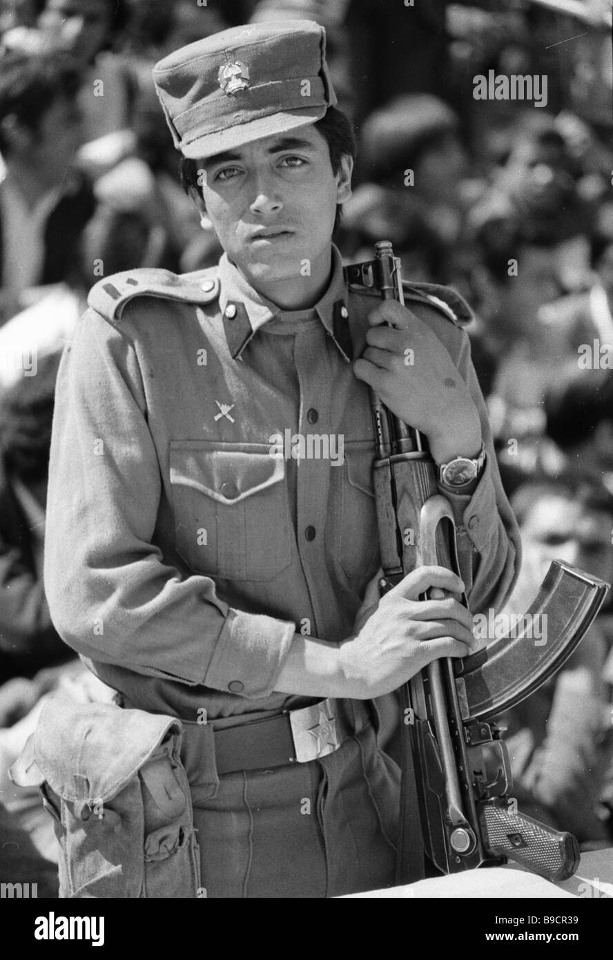 A revolutionary solder Stock Photo Alamy