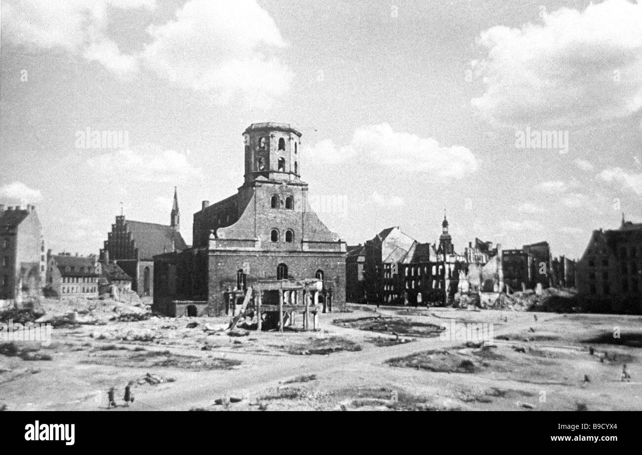 The Great Patriotic War of 1941 1945 City Hall Square in Riga after