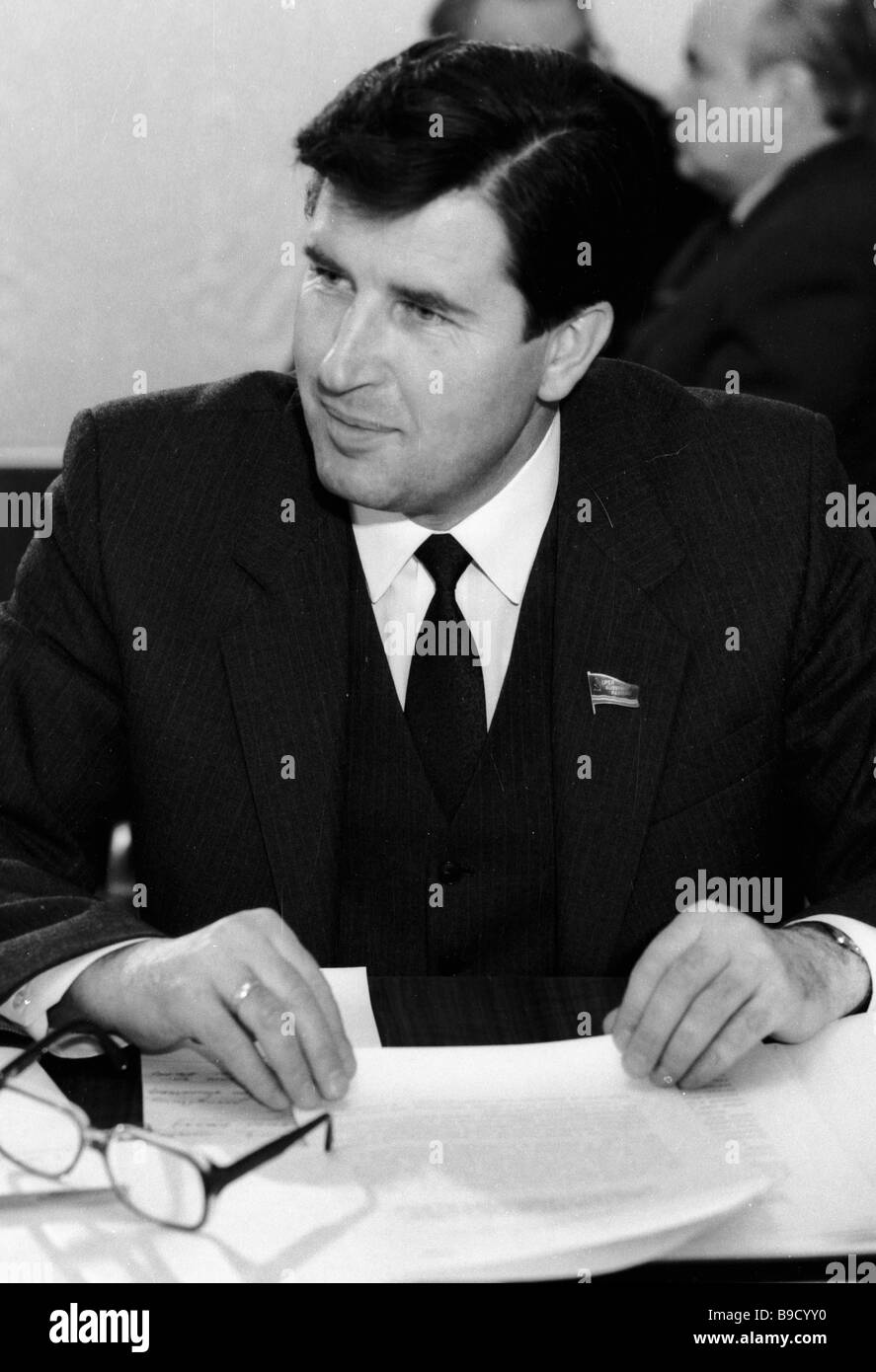 Anatoly Gorbunov Chairman of the Presidium of the Supreme Soviet ...