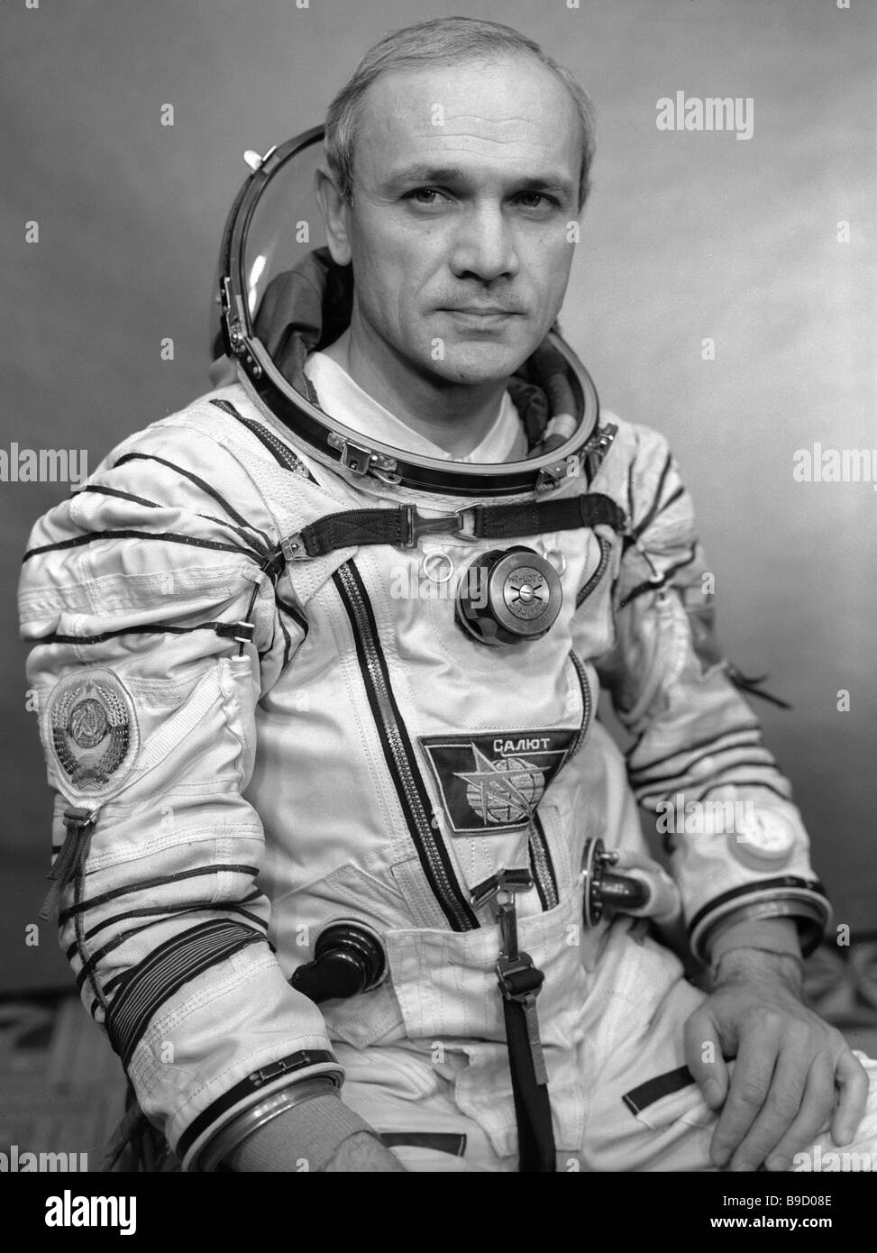 Pilot Cosmonaut of the USSR Vladimir Dzhanibekov twice Hero of the ...