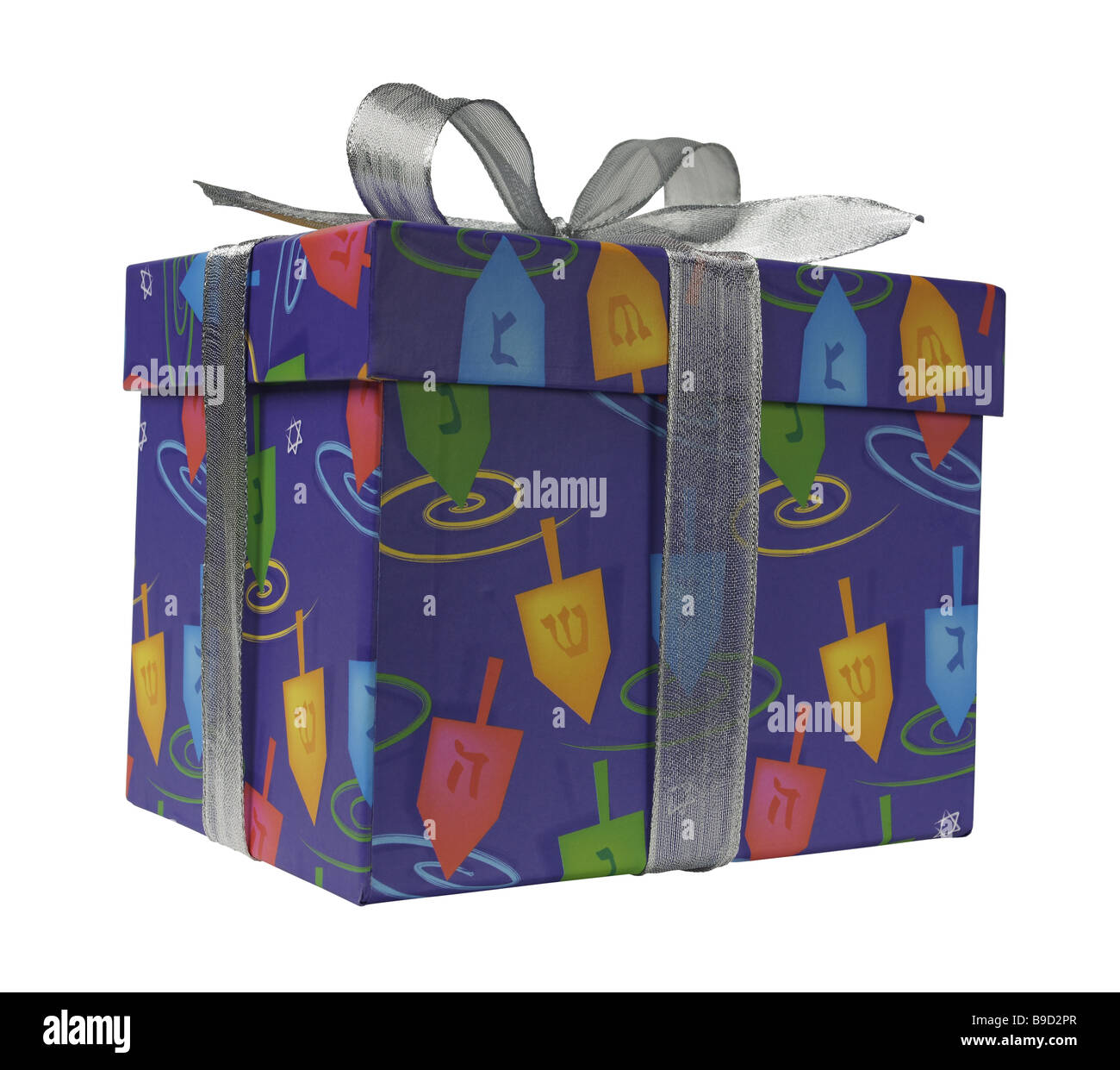 Gift Present Box with bow Stock Photo Alamy