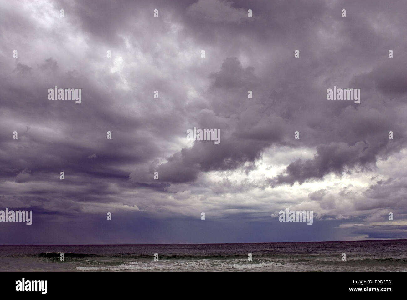 Stormy Ocean Sky Stock Photo - Alamy