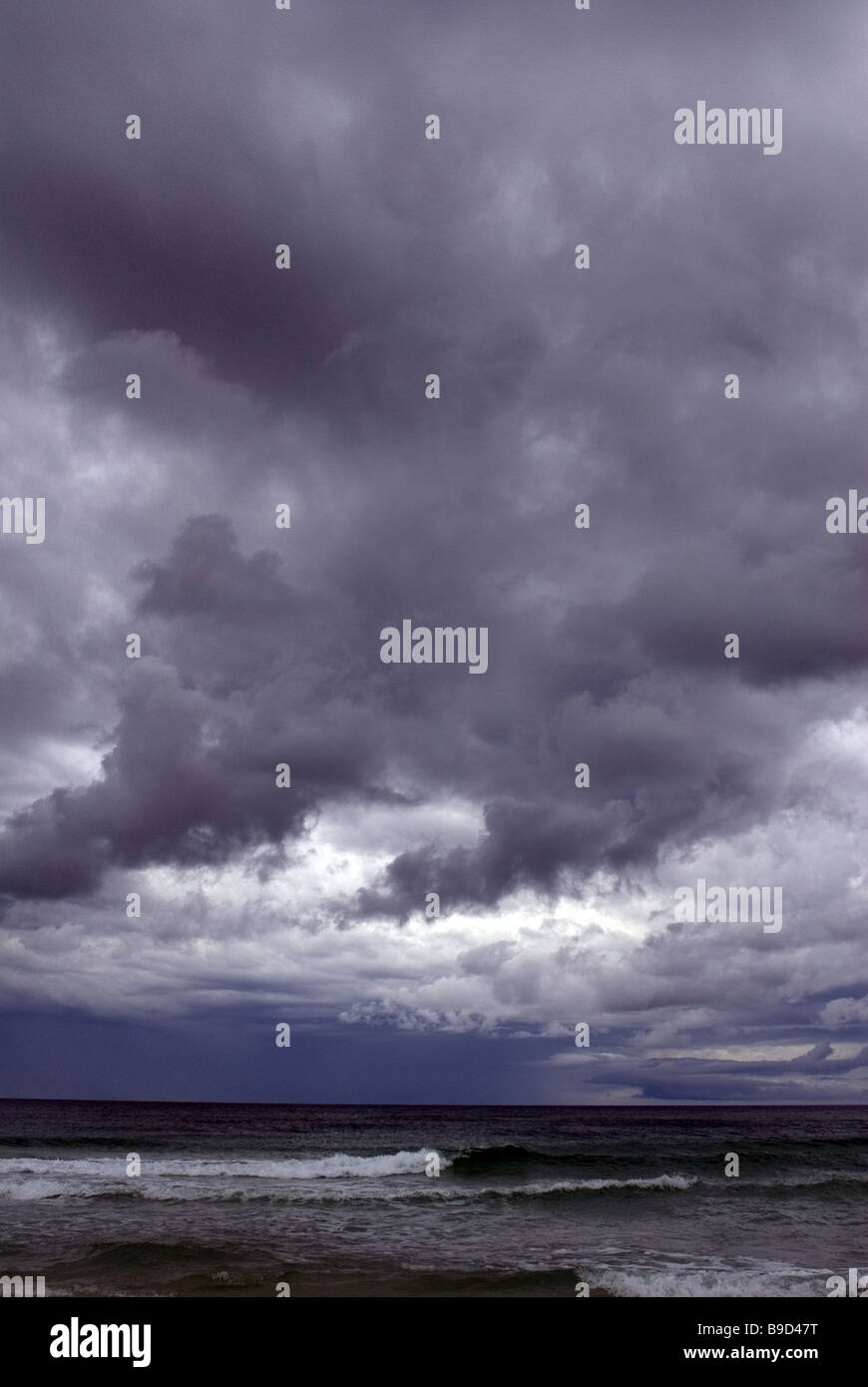 Stormy skies over ocean hi-res stock photography and images - Alamy