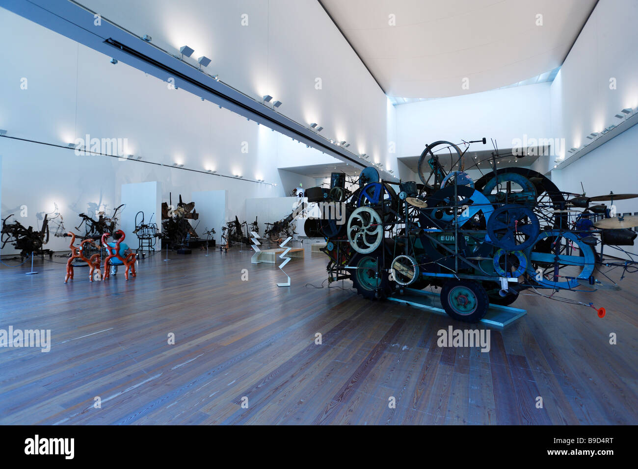 Inside the Jean Tinguely Museum Basel Canton Basel Stadt Switzerland ...