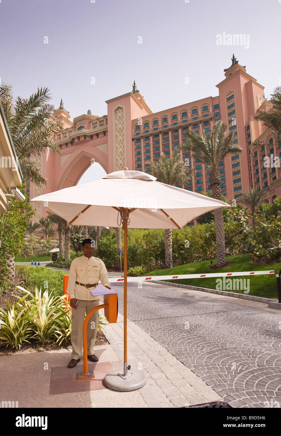 Atlantis Hotel, Palm Jumeirah, Dubai UAE Stock Photo