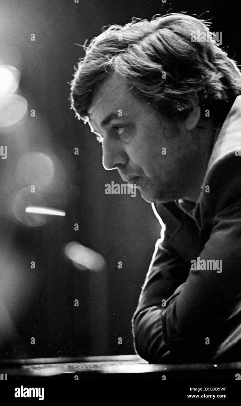 Composer Raimond Pauls Stock Photo - Alamy