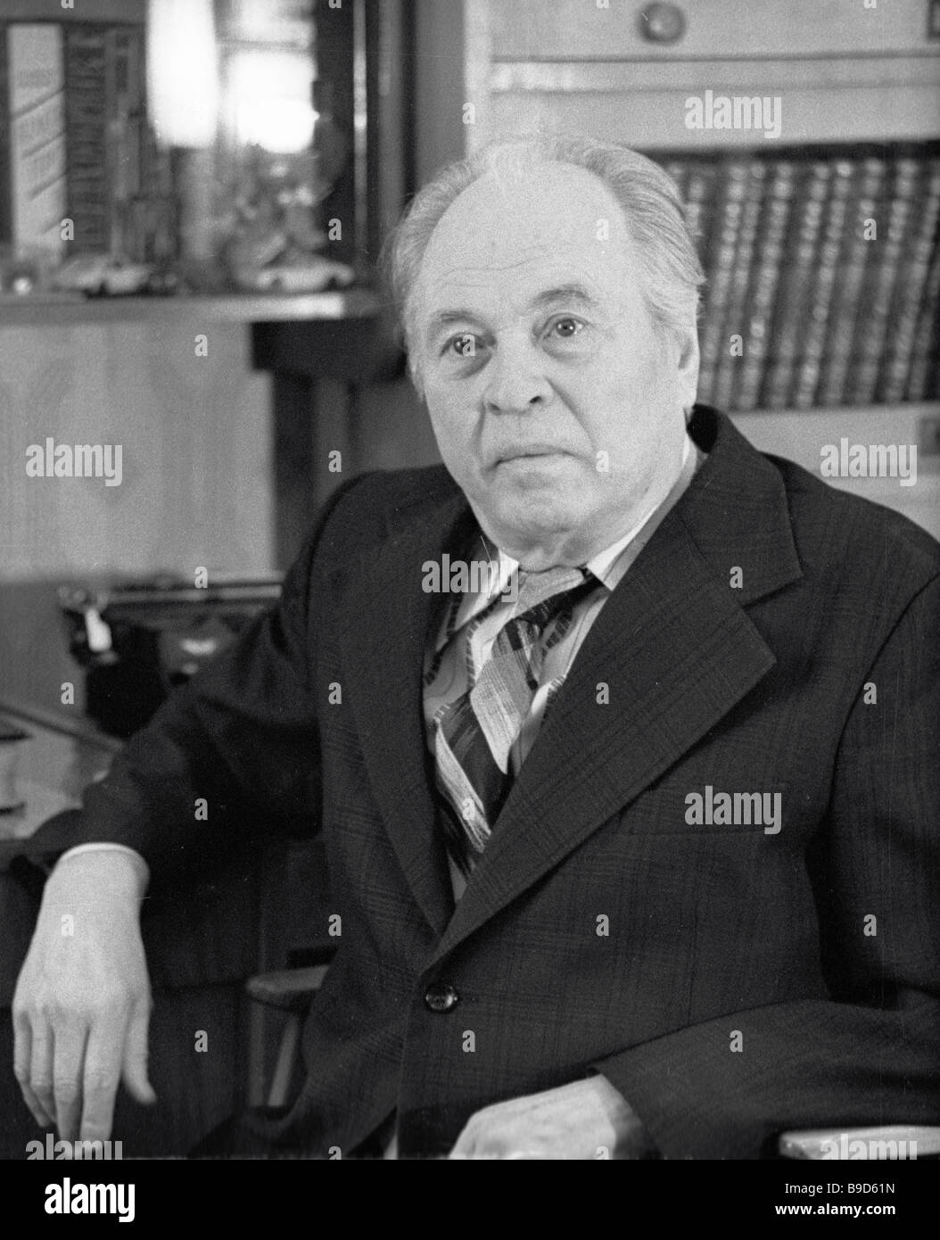 Writer Vladimir Sinenko Stock Photo - Alamy