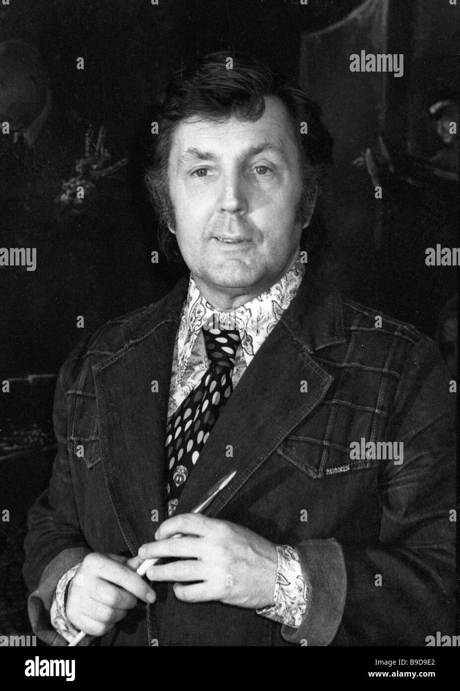 Artist Ilya Glazunov Stock Photo Alamy