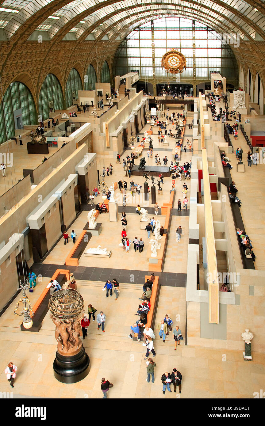 MUSEE D'ORSAY PARIS FRANCE Stock Photo