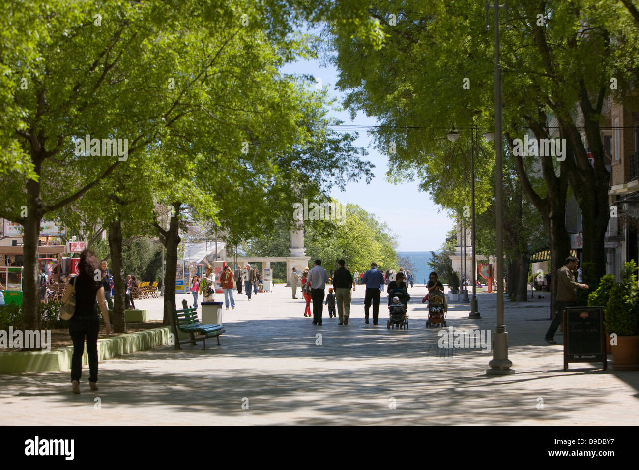 Primorski park Varna Black sea coast Bulgaria Stock Photo - Alamy