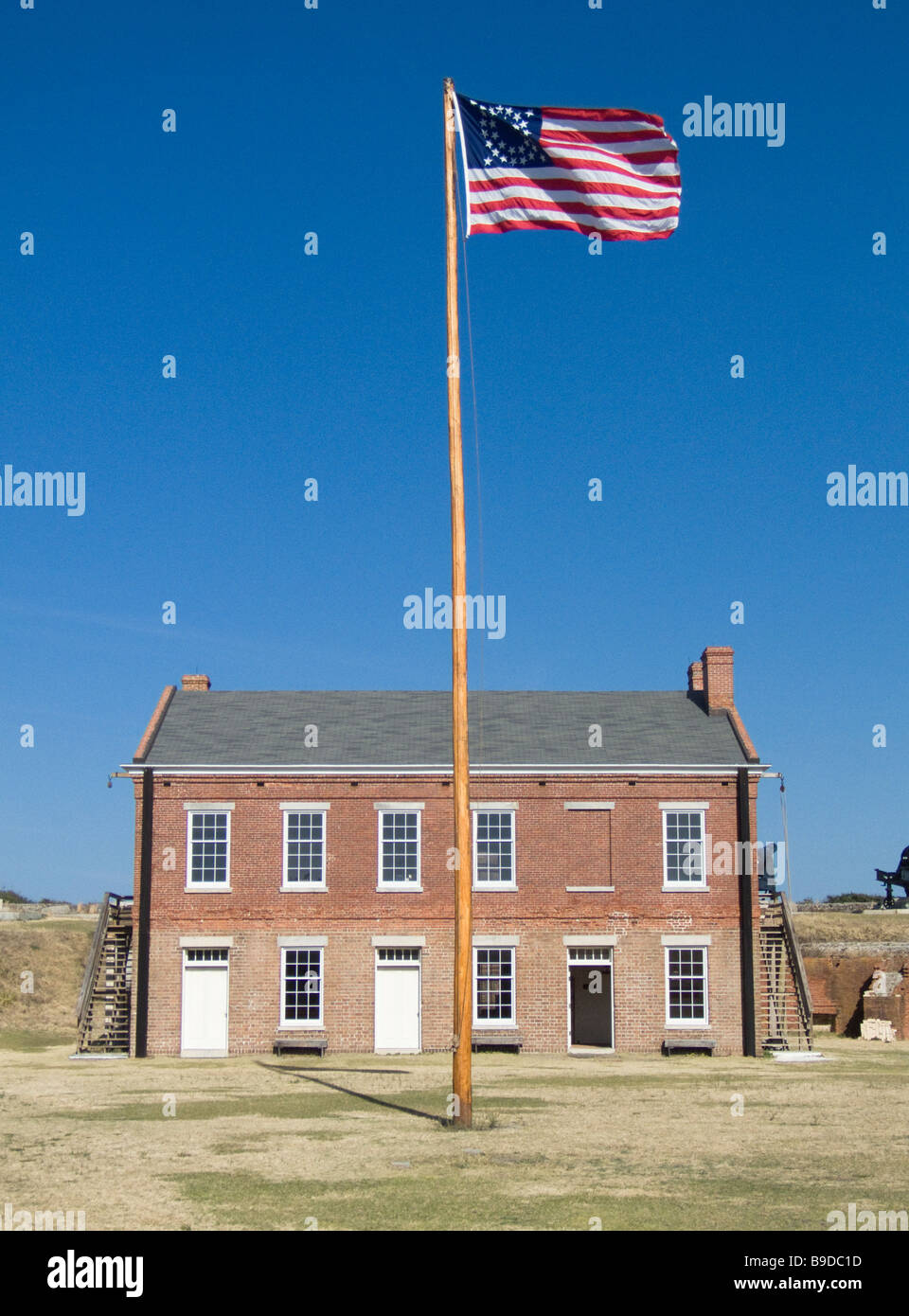 Fort Clinch State Park Florida historical site Stock Photo