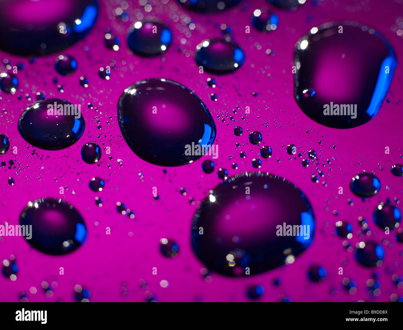 water droplets Stock Photo