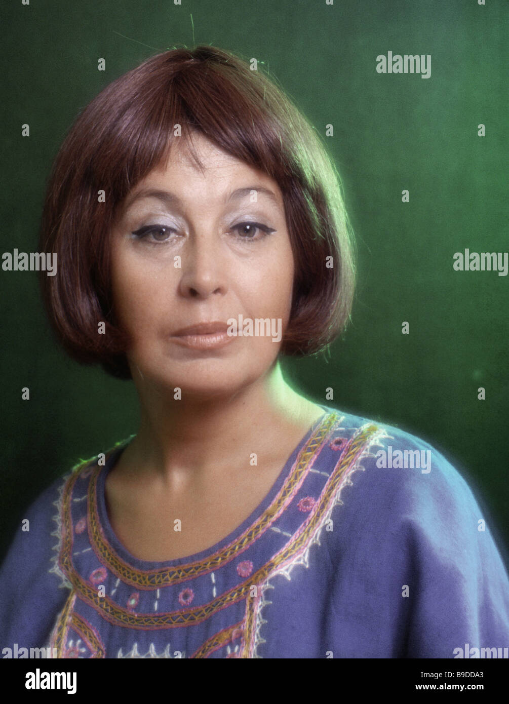 Margarita Korabelnikova film radio and television star Stock Photo - Alamy