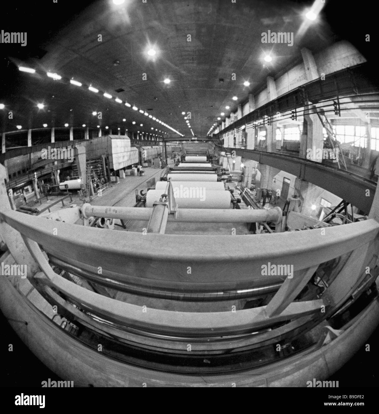 The Syktyvkar Paper Mill Stock Photo Alamy