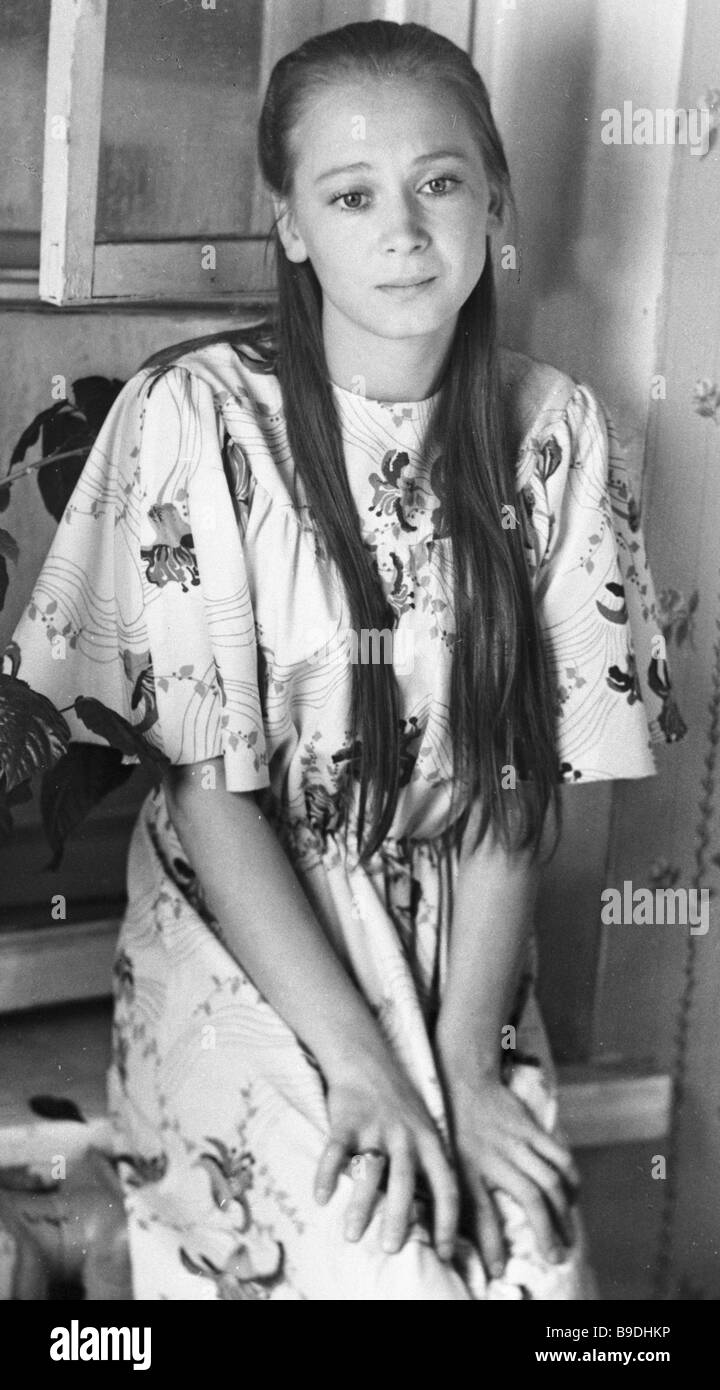 Svetlana Smirnova as Tamara during the shooting of Iosif Kheifits film