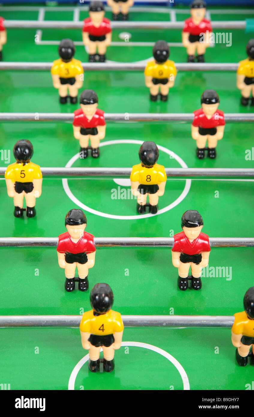 toy tabletop football Stock Photo Alamy