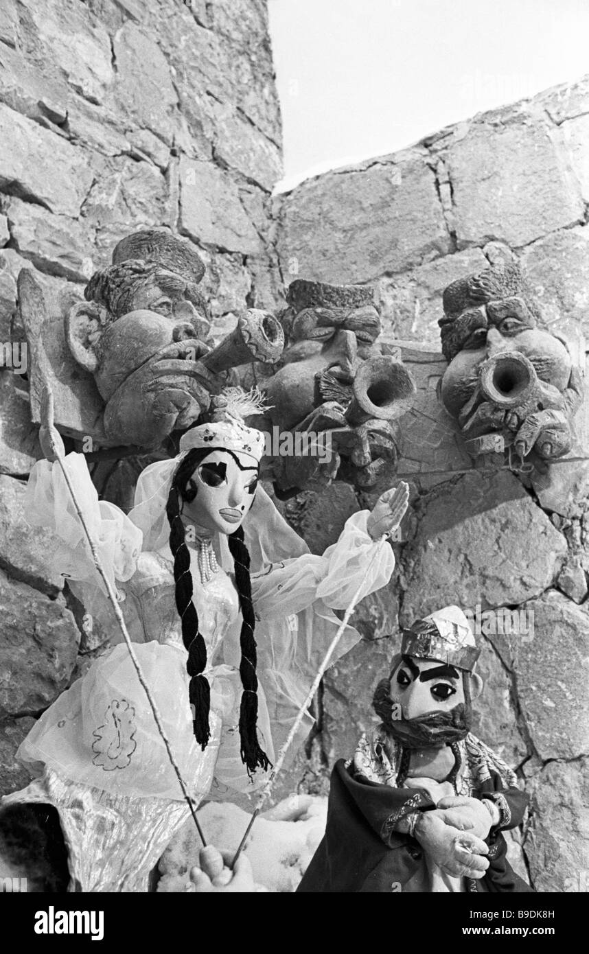 Puppets of the Baku Puppet Theater Stock Photo Alamy