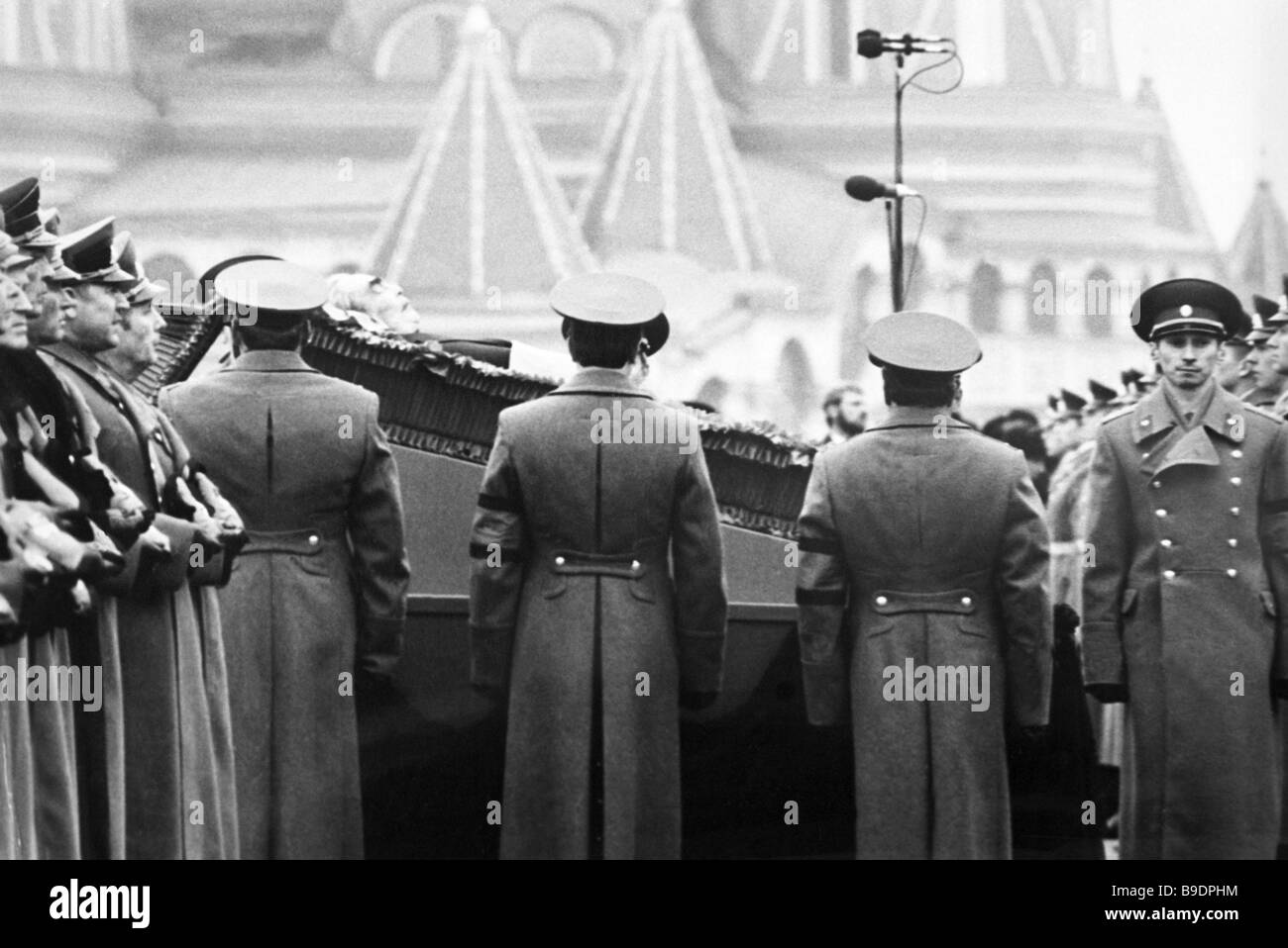 Leonid Brezhnev: funeral, date, photo Leonid Brezhnev: funeral, date, photo