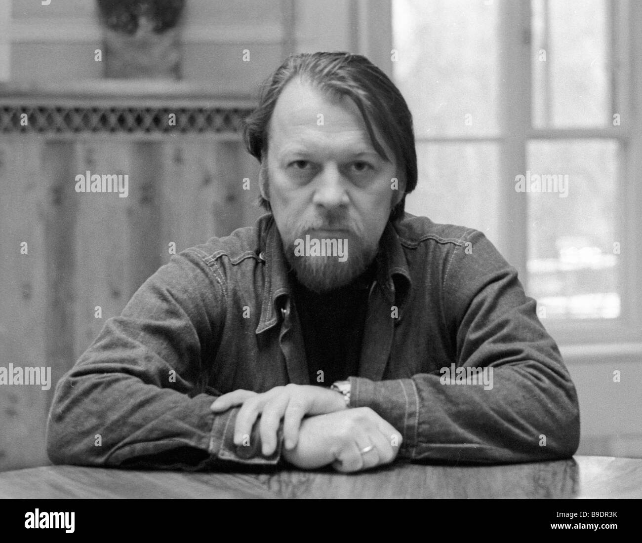 Writer Mikhail Roshchin Stock Photo - Alamy