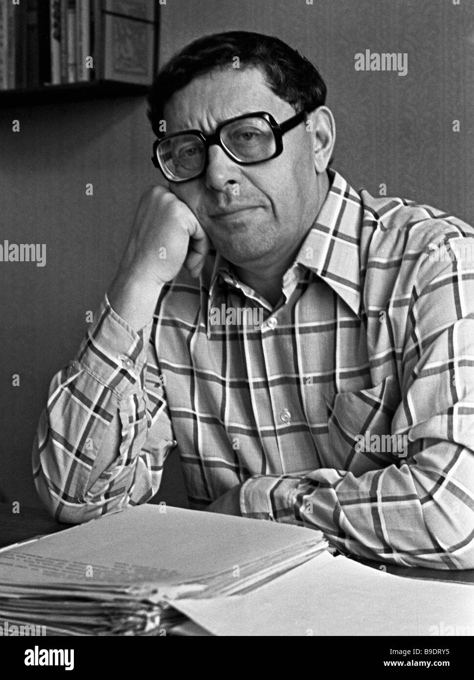 Writer Yuri Trifonov 1925 1981 Stock Photo Alamy