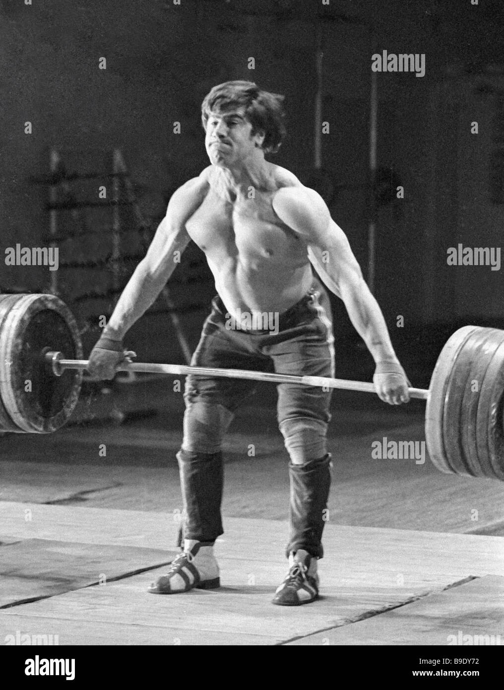 Weight lifter from Taganrog multiple USSR world Europe and Olympic