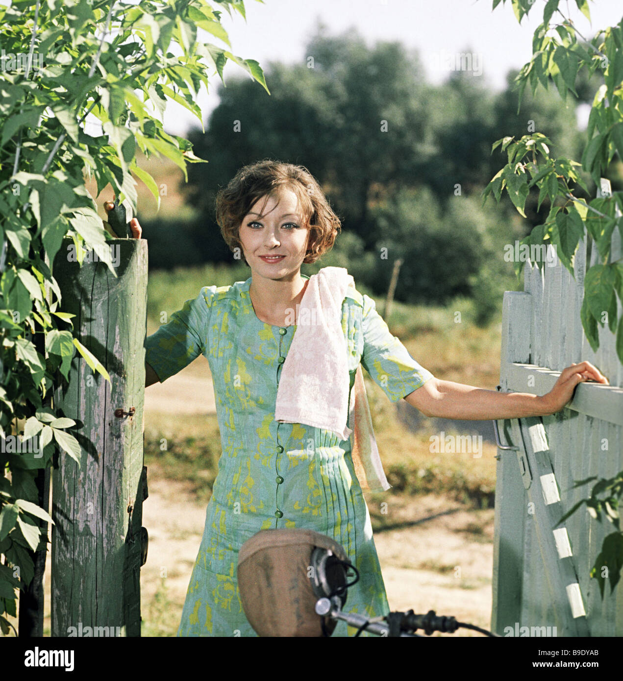 Anastasia Vertinskaya as Klara in the movie A Man at his Place Stock 