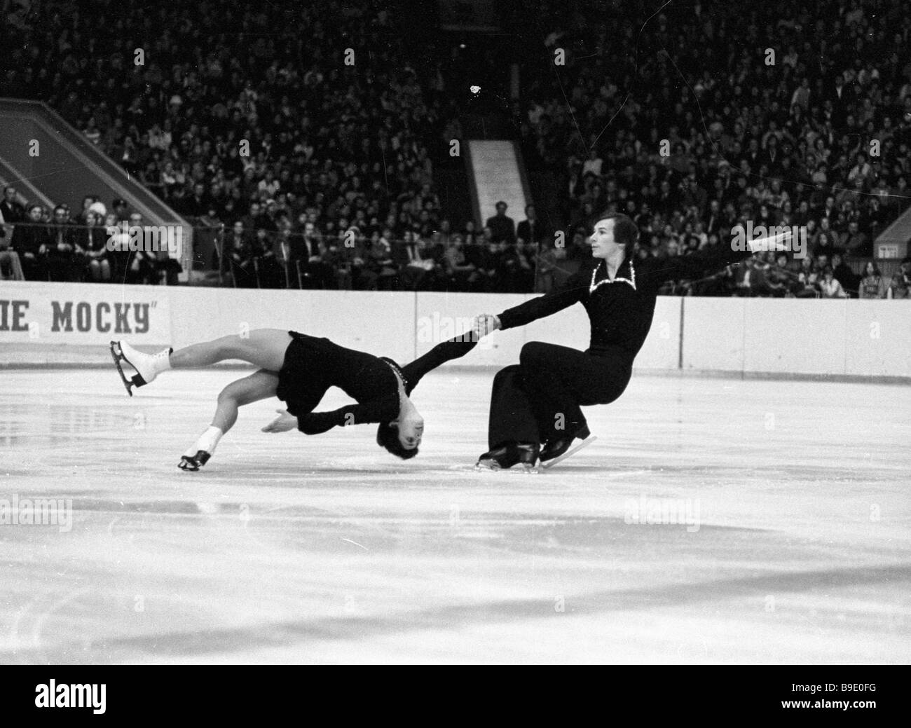 Many times world Europe and Olympic Games champions Irina Rodnina left ...